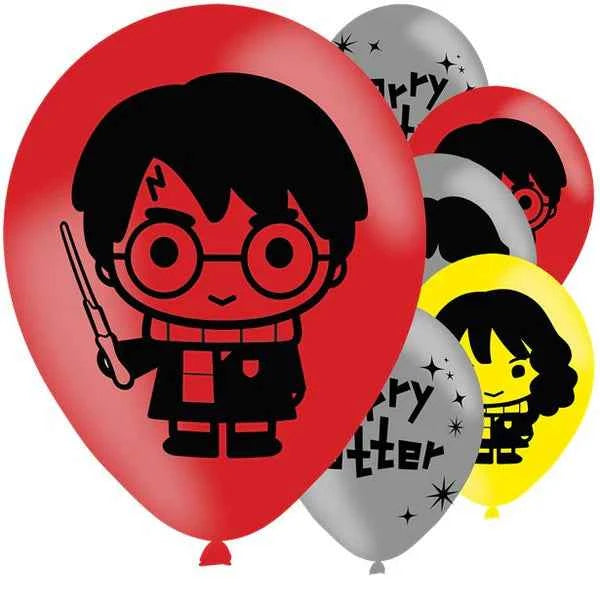 Harry Potter 4 Sided Latex Balloons