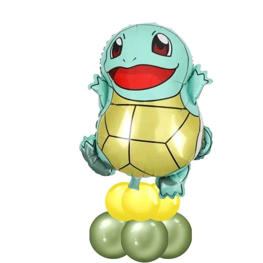 Inflated Pokemon Squirtle Mini Balloon Table Centrepiece