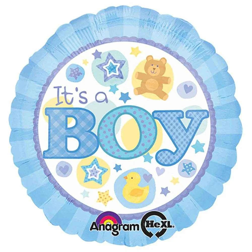 It's A Boy Foil Balloon