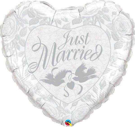 Just Married Foil Balloon
