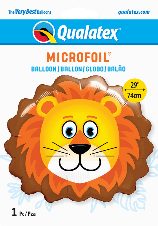 Lion Head Shaped Foil Balloon