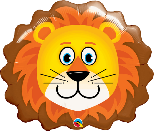 Lion Head Shaped Foil Balloon