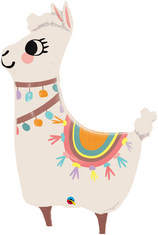 Llama Shaped Foil Balloon