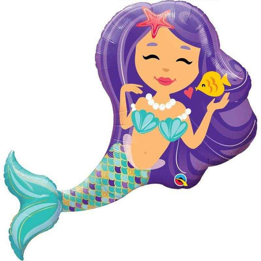 Mermaid Shape Balloons - Whimsical Party Decor