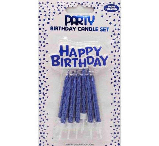 Metallic Candles Set