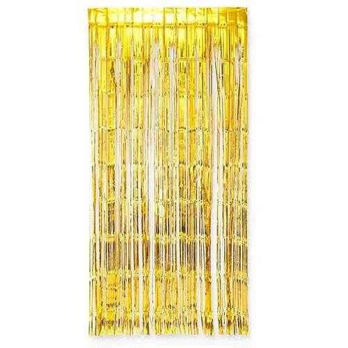 Metallic Gold Foil Door Curtain