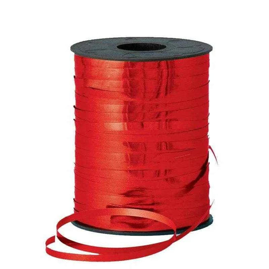 Metallic Red Curling Ribbon SALE