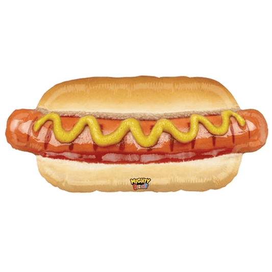 Mighty Hotdog Shape Foil Balloon