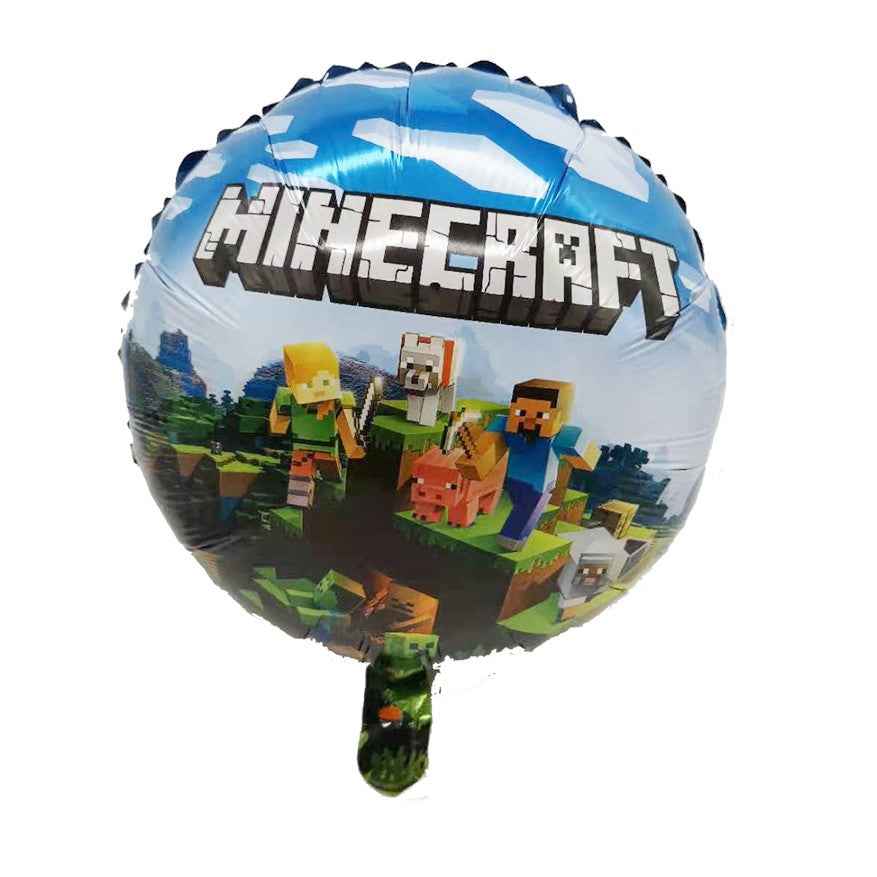 Minecraft World Foil Balloon