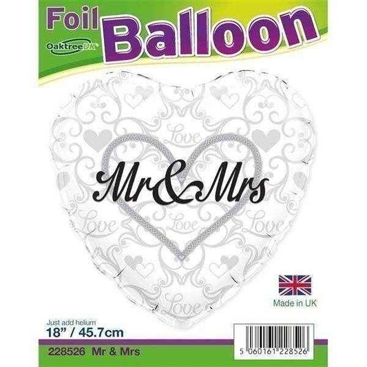 Mr & Mrs Foil Balloon