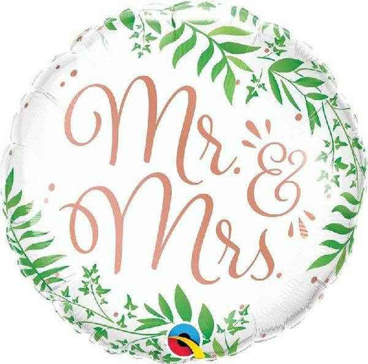 Mr & Mrs Foil Balloon