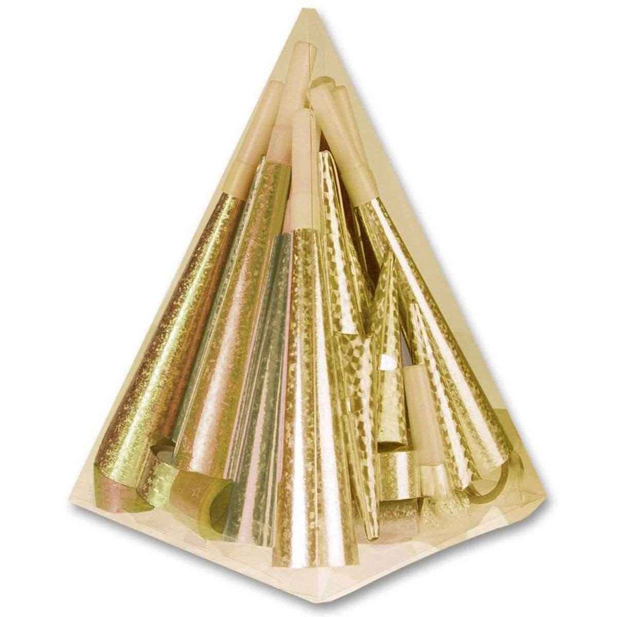 Happy New Year 10 Person 80 Piece Pyramid Table Party Pack