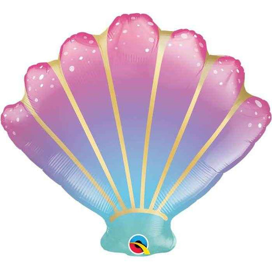 Ombre Seashell Shape Balloons