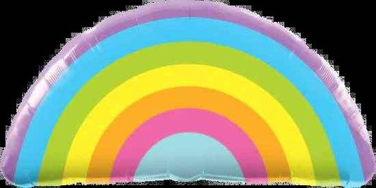 Pastel Rainbow Shape Balloon