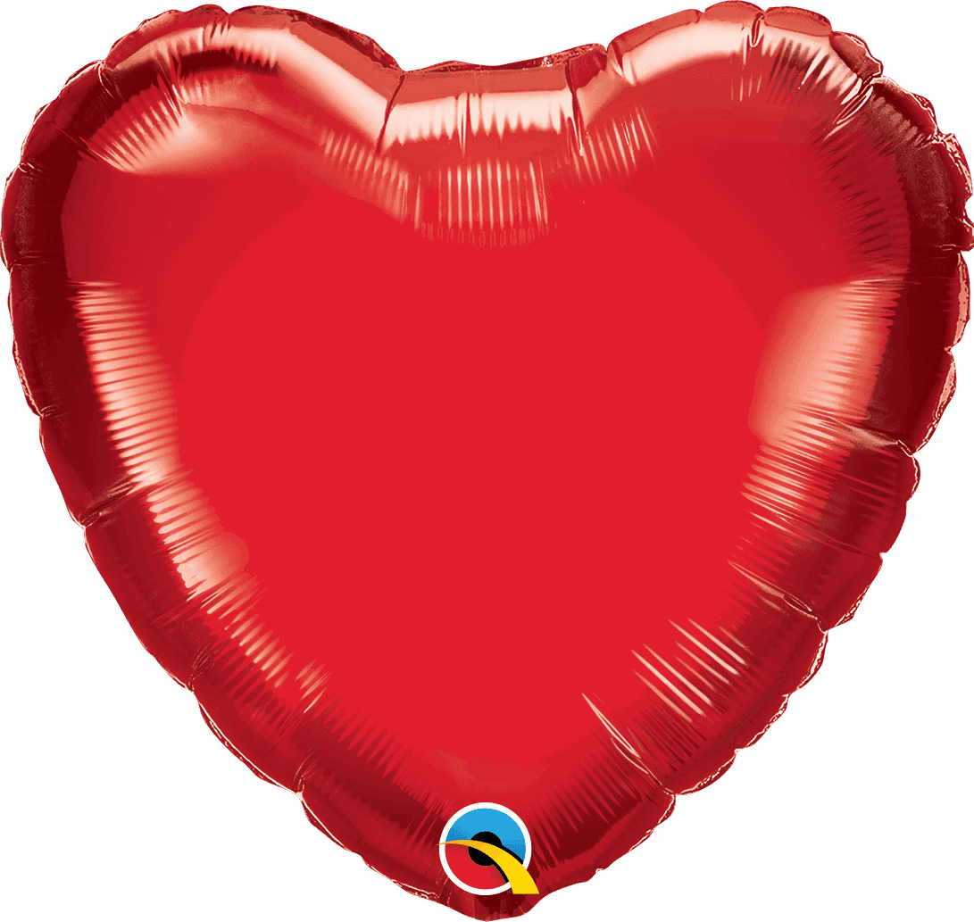 Personalised Heart Foil Balloons