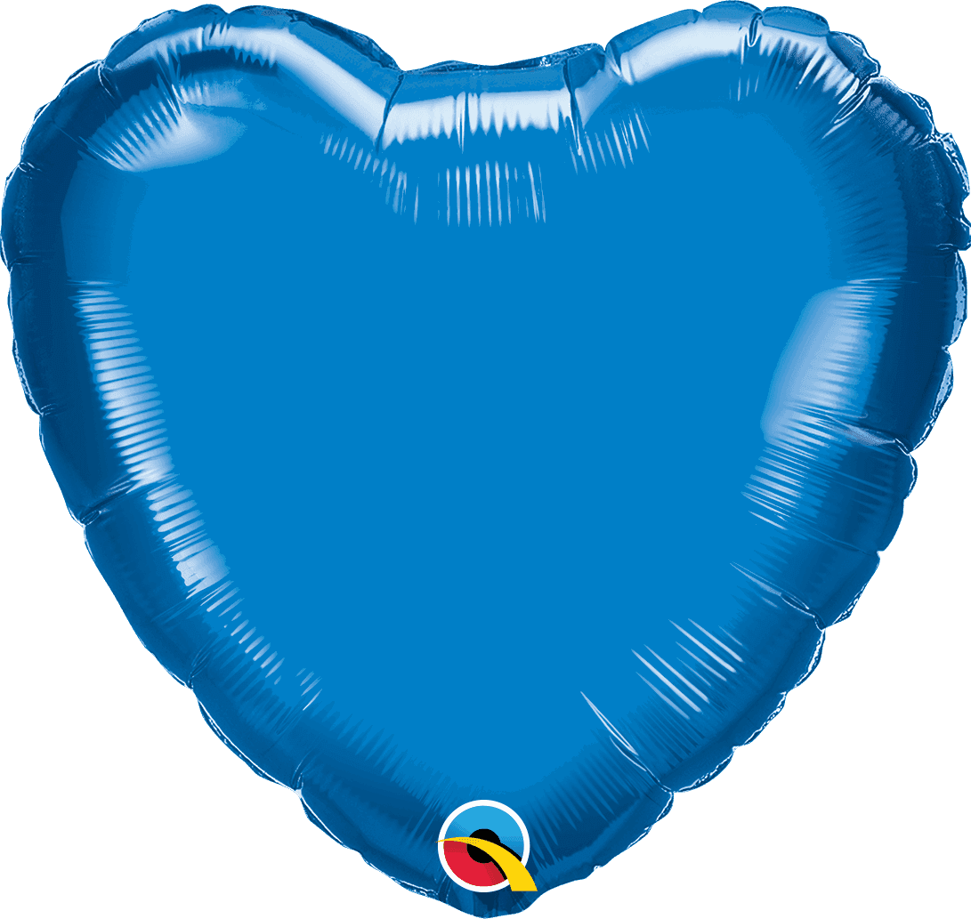 Personalised Heart Foil Balloons