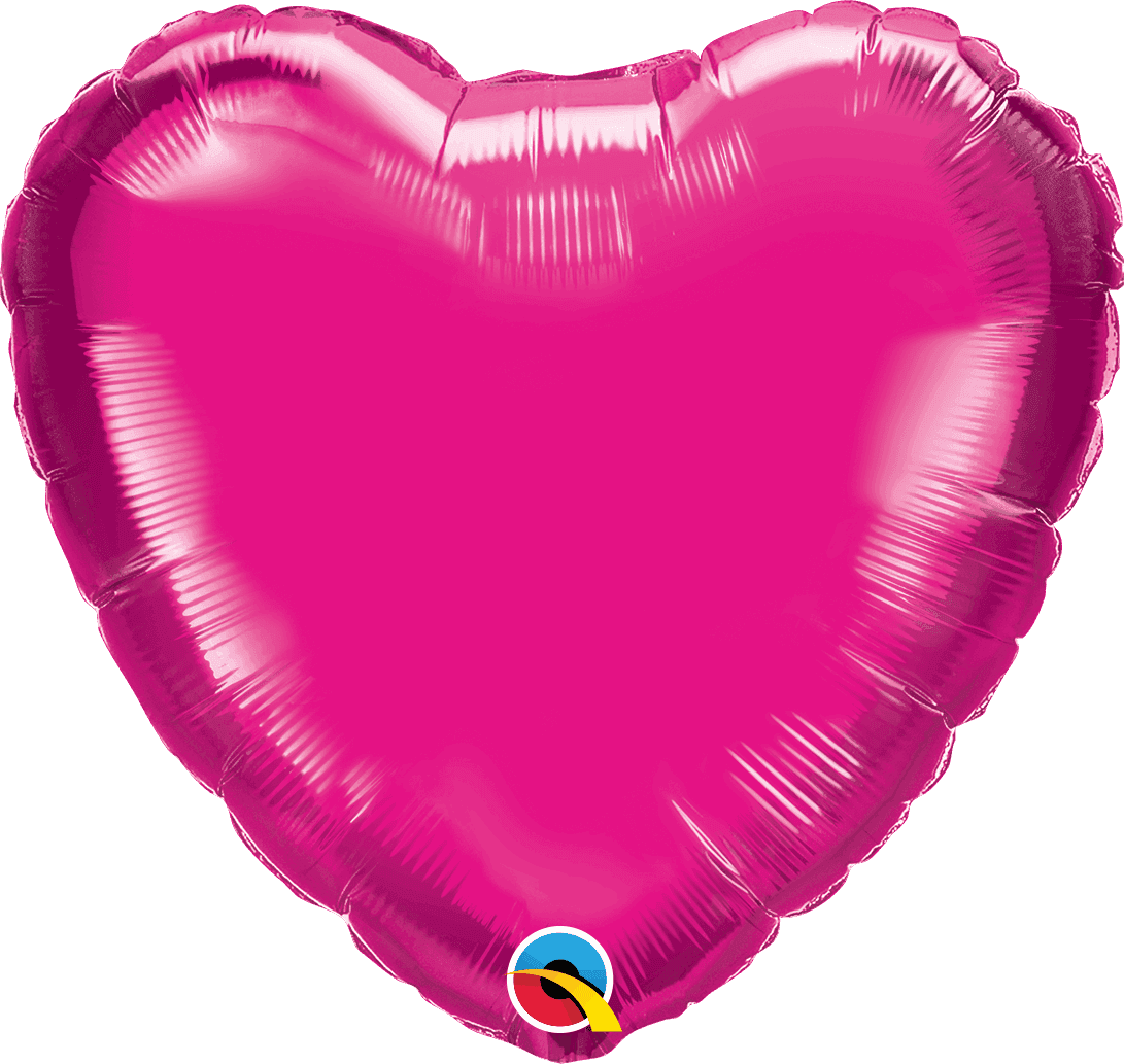 Personalised Heart Foil Balloons