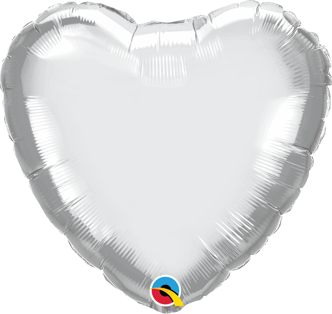 Personalised Heart Foil Balloons