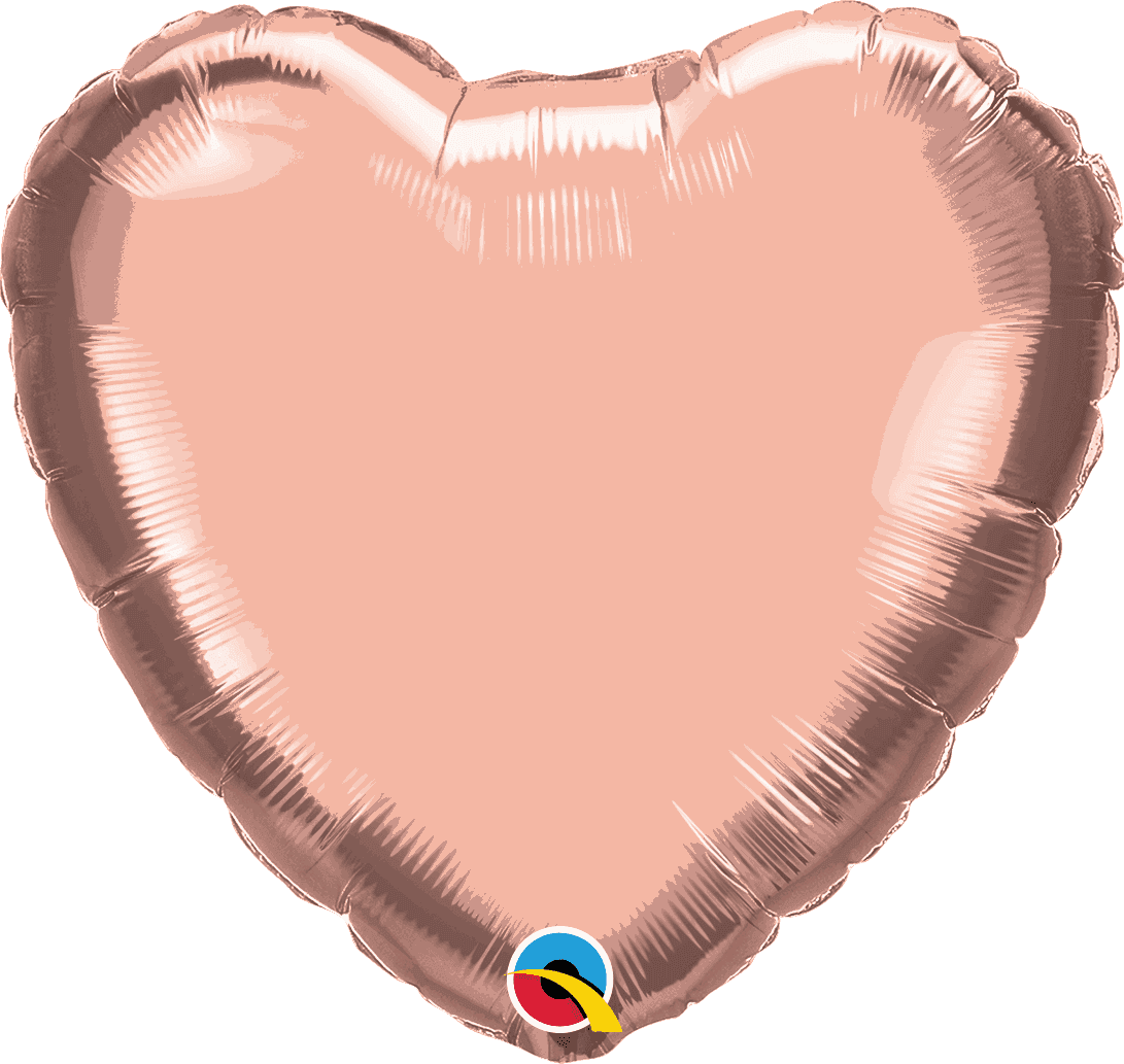 Personalised Heart Foil Balloons