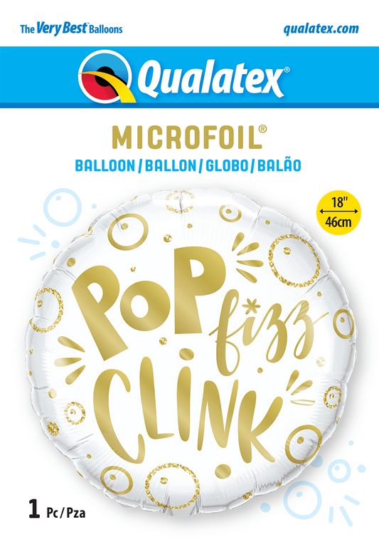 Pop Fizz Clink Foil Balloon