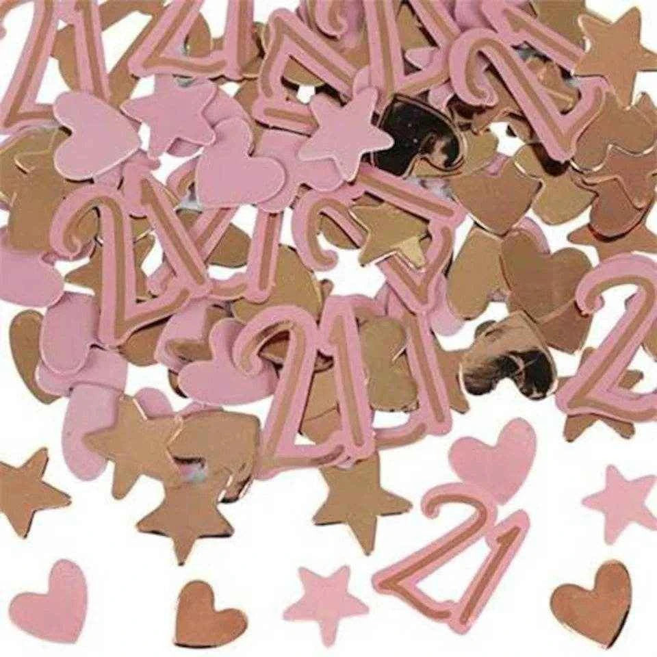 Rose Gold Pink 21st Birthday