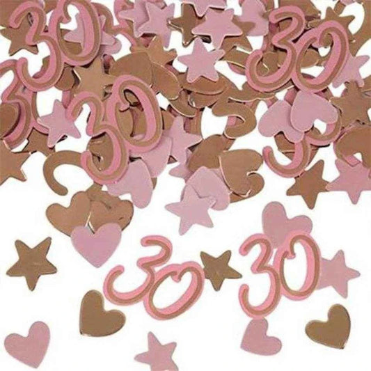 Rose Gold Pink 30th Birthday