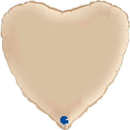Satin Cream Heart