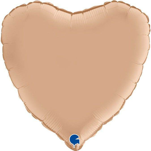 Satin Nude Heart