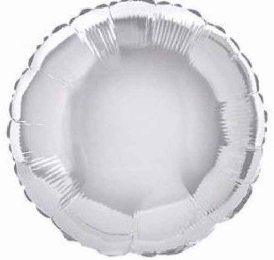 Siver Round Foil Balloon