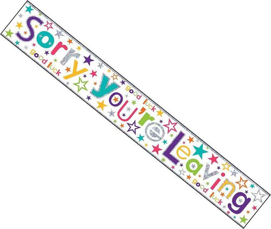 Sorry You're Leaving Banner