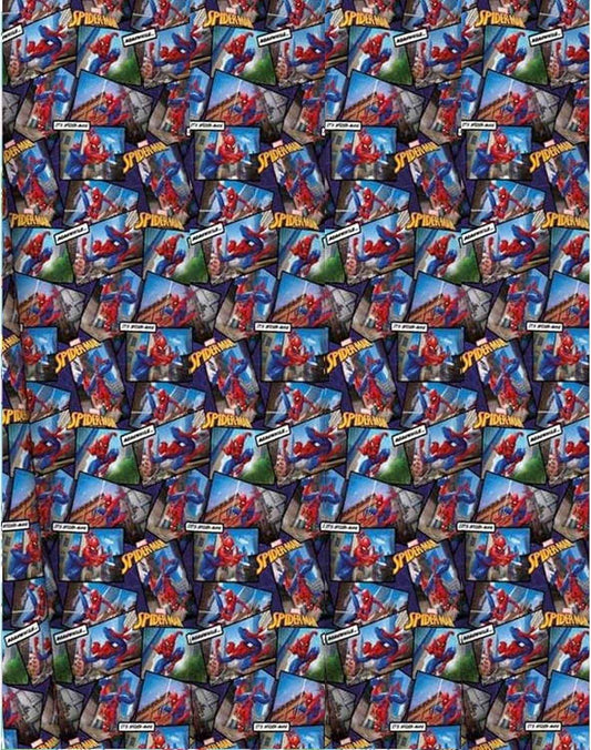 Spiderman Wrapping Roll 3 Pack