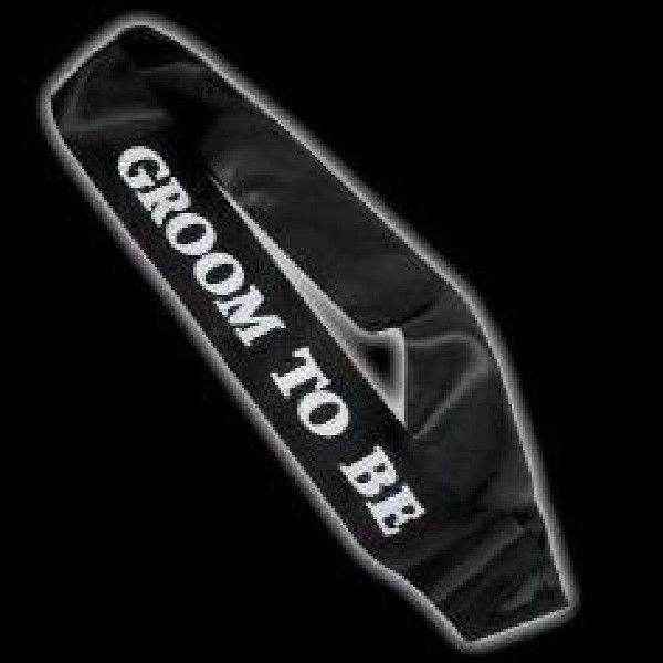 Stag Night Groom To Be Sash