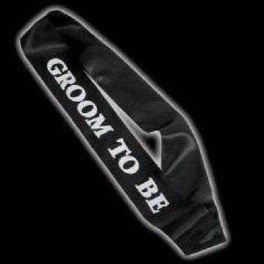 Stag Night Groom To Be Sash
