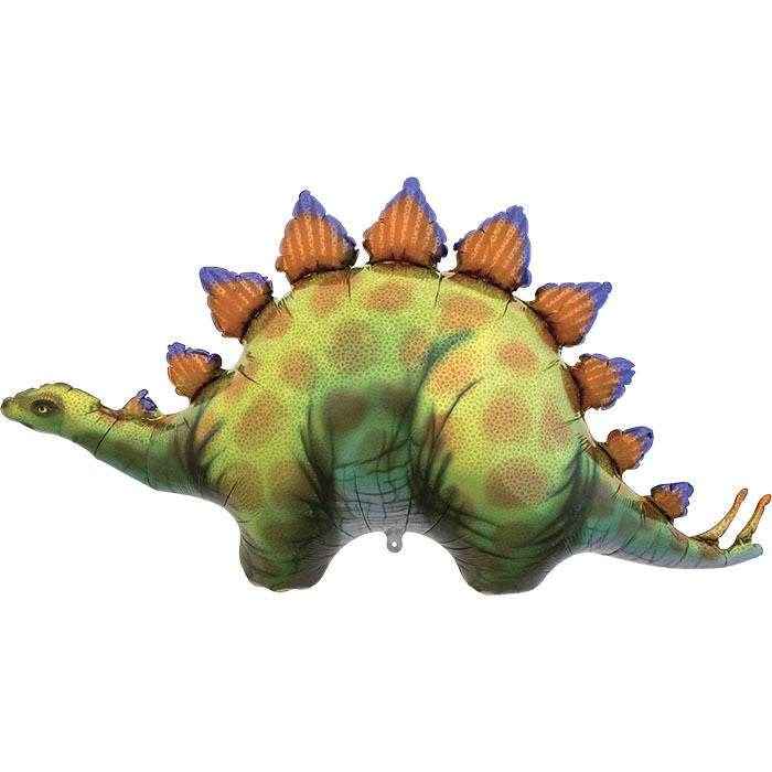 Stegosaurus Super Shape Foil Balloon - Perfect for Dinosaur-Themed Parties