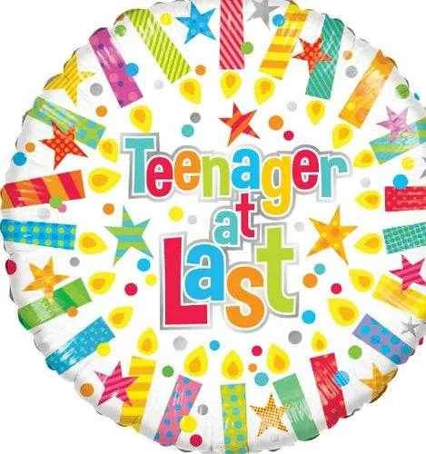 Teenager At Last Foil Balloon