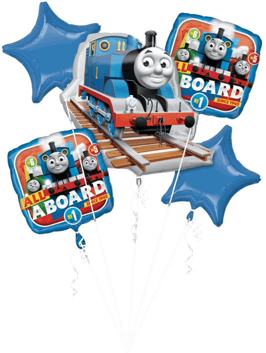 Thomas The Tank Engine Foil Balloon Bouquet