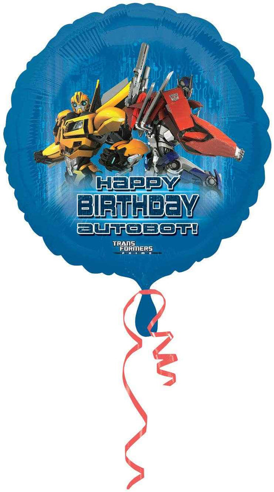 Transformers Happy Birthday Foil Balloon