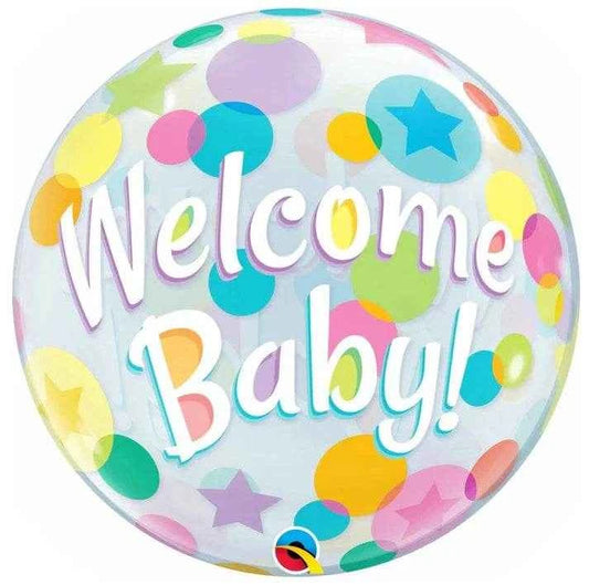 Welcome Baby Bubble Balloon