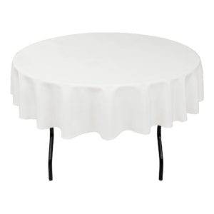 White Round Table Cloths HIRE ONLY