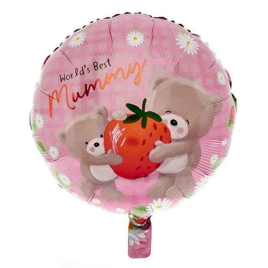 World's Best Mummy Hugs Foil Balloon