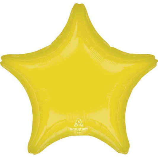 Yellow Foil Star Balloon - Brighten Any Celebration